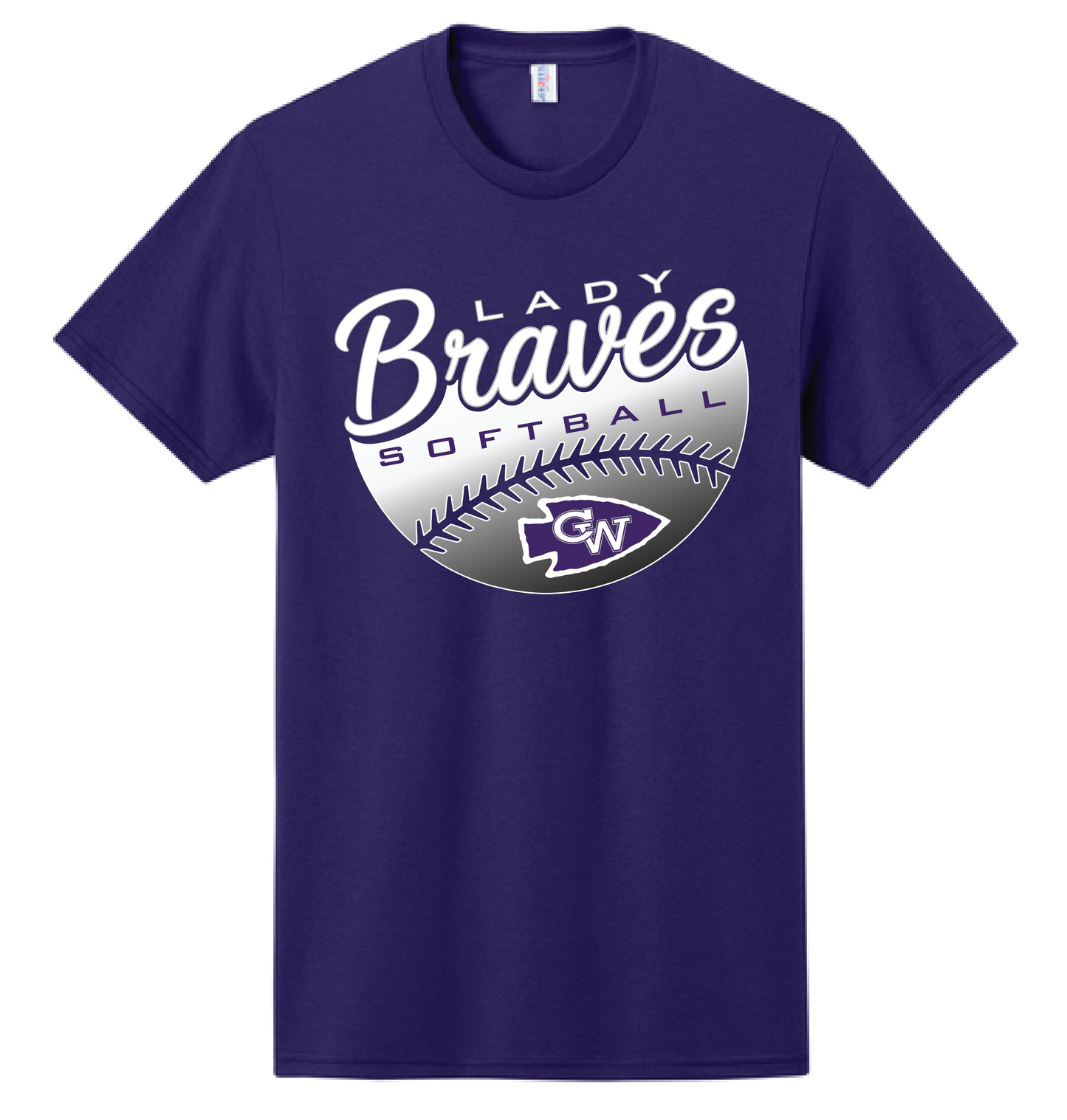 2026 Braves Jr High Softball-Purple Apparel