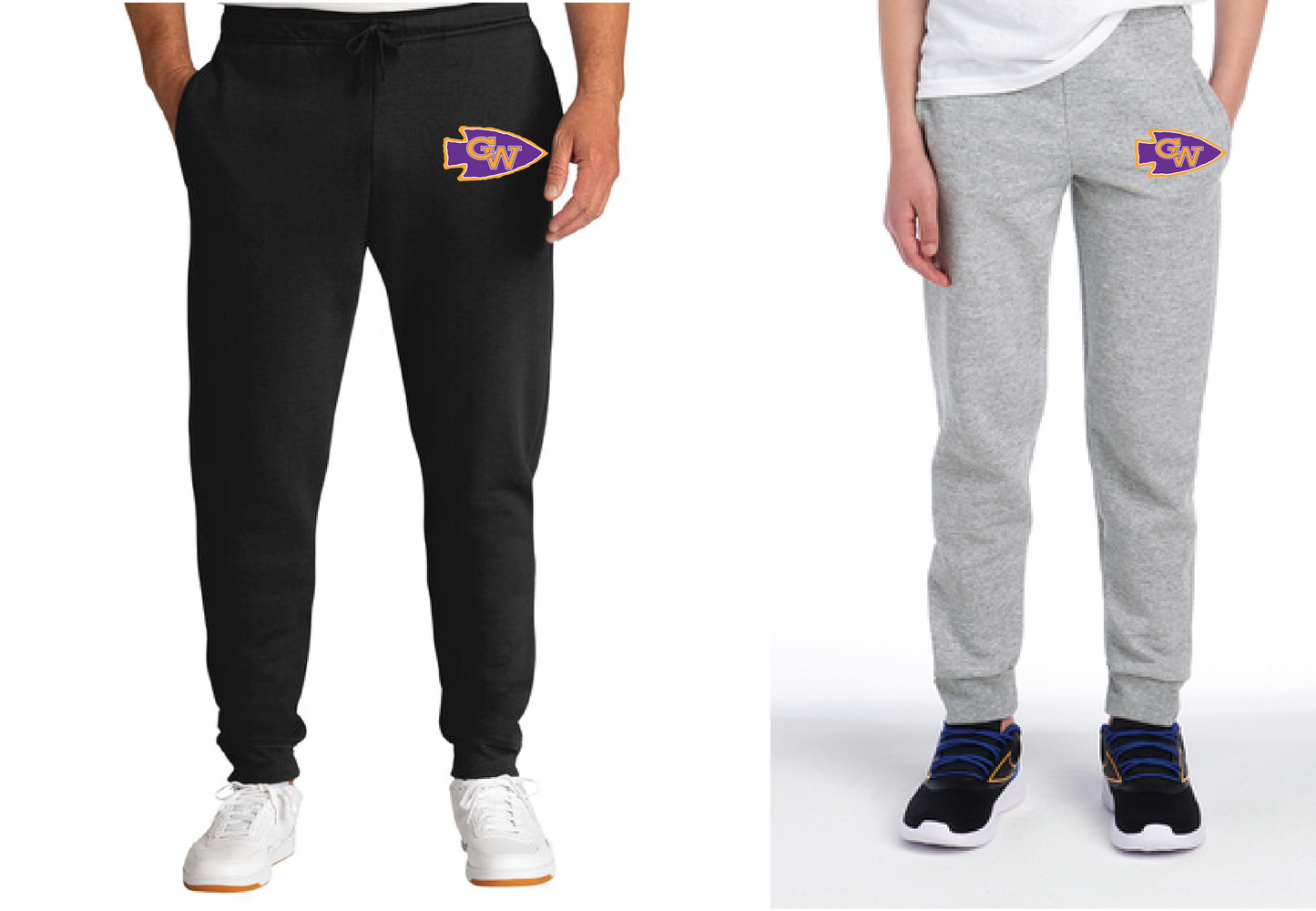 2026 CW TRACK JOGGERS- Choose Black or Grey