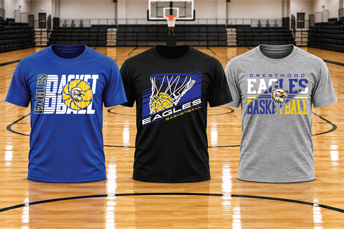 2026 Crestwood Eagles Boys Basketball Apparel