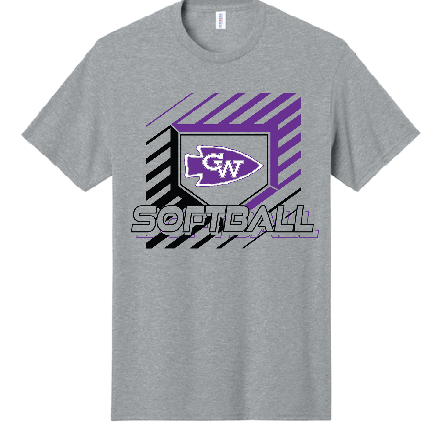 2026 Braves Jr High Softball-Grey Apparel