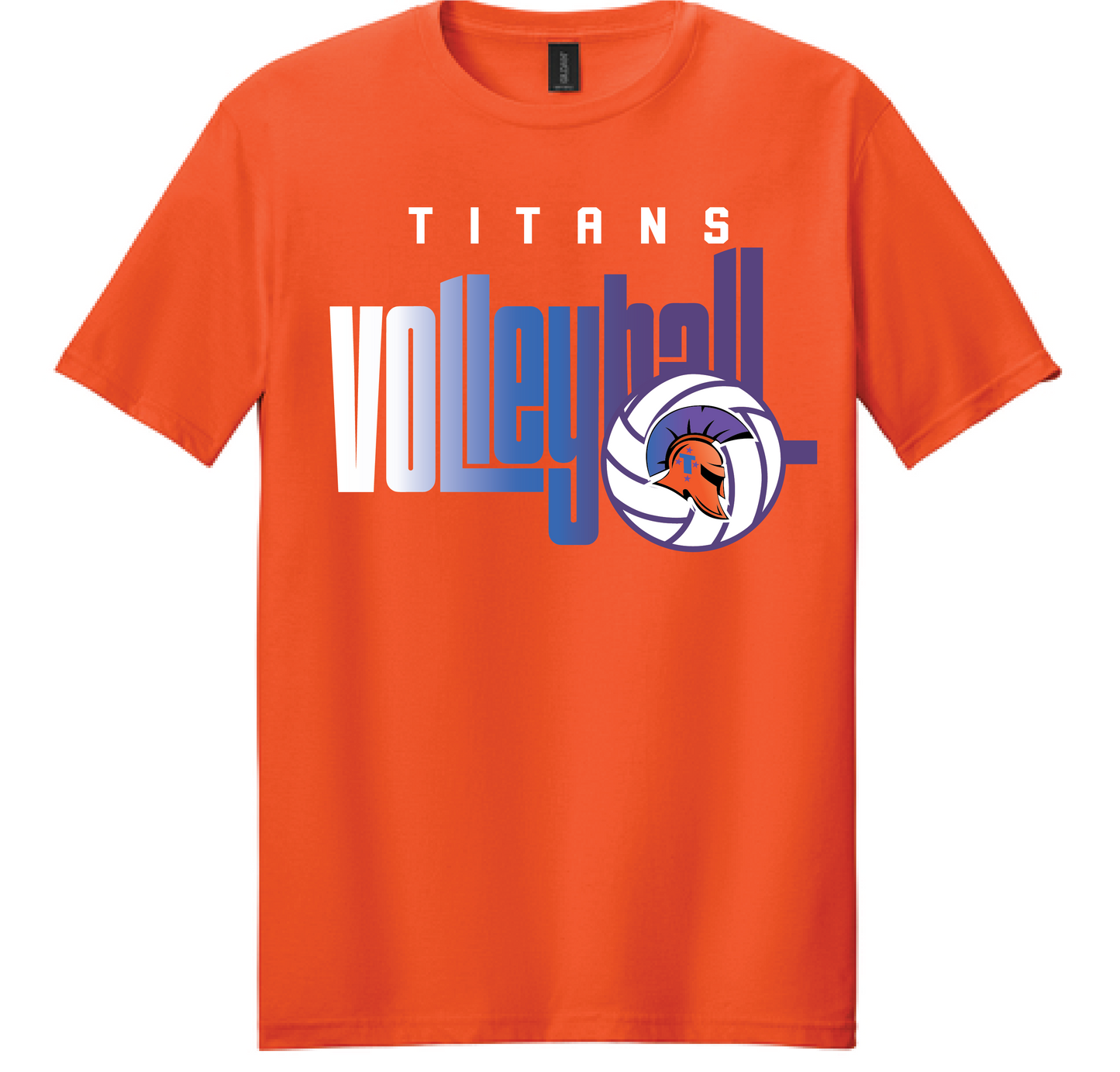 TITANS HIGH SCHOOL VOLLEYBALL-ORANGE APPAREL