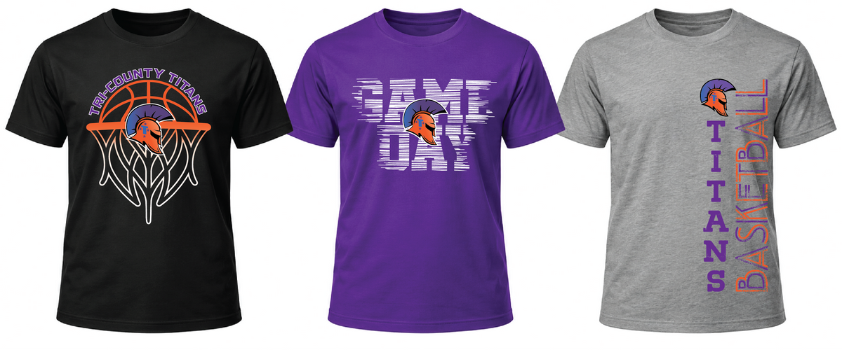 2026 Titans Jr High Basketball Apparel