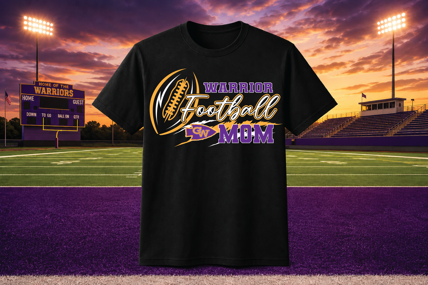 2026 Warrior Football Mom Apparel