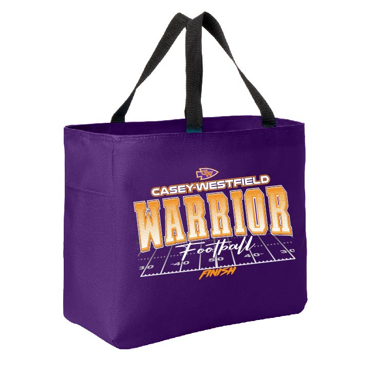 2024 Warrior Football Tote Bag