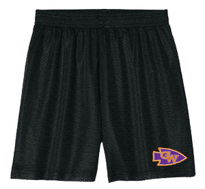 2024 Warrior Football Mesh Shorts Youth-5"  Adult-7"