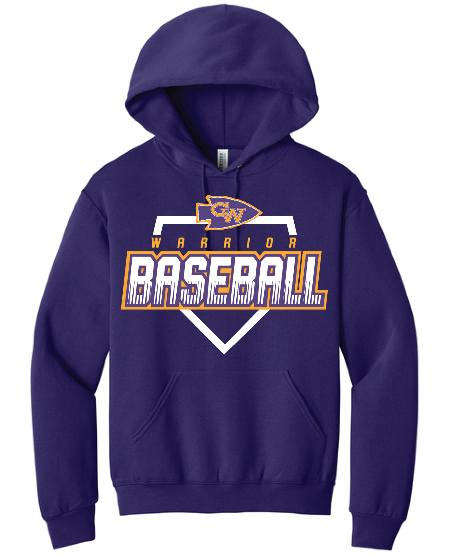 CASEY-WESTFIELD WARRIOR BASEBALL-PURPLE APPAREL