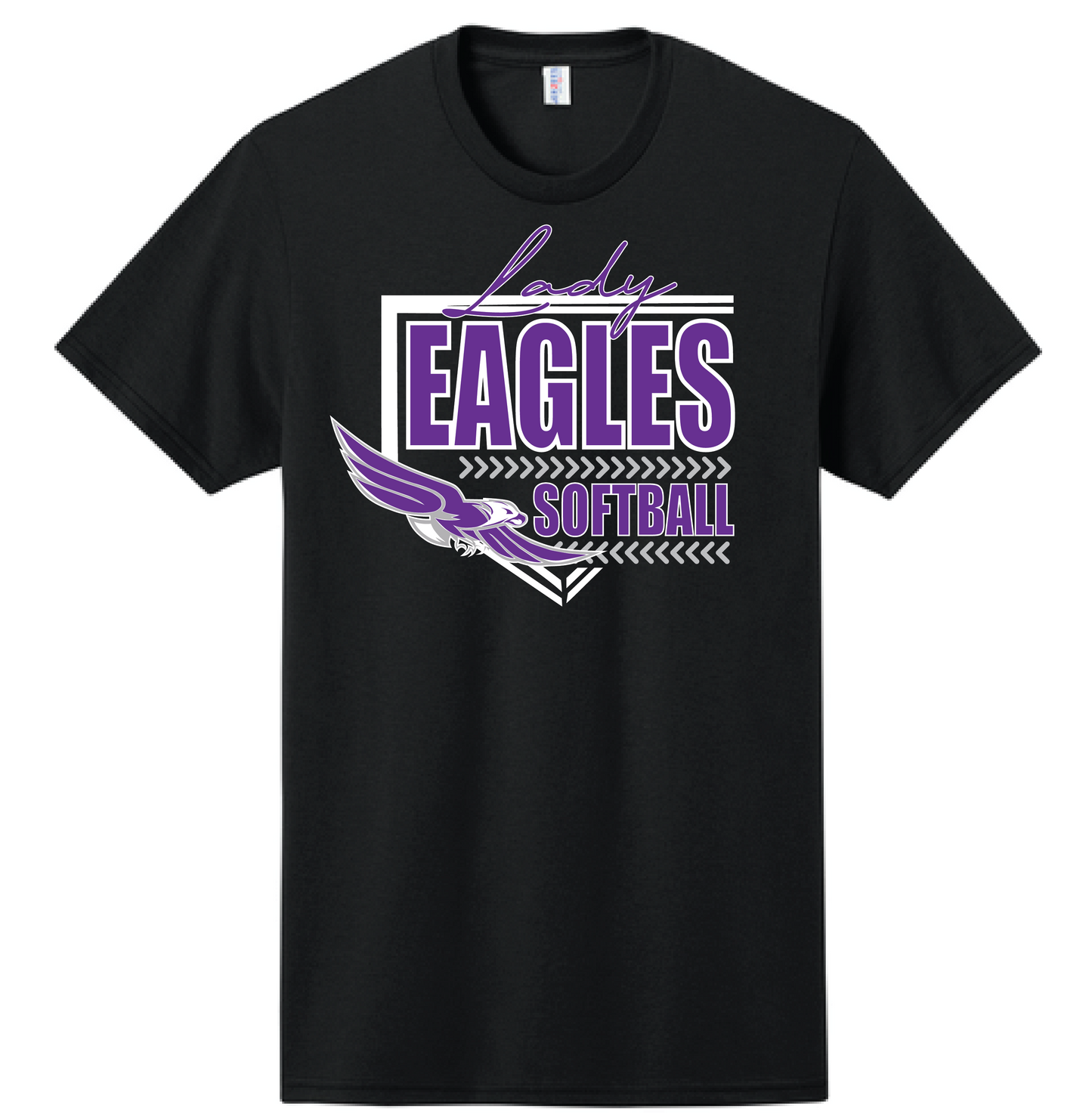 2026 Chrisman Lady Eagles Softball-New Design on black