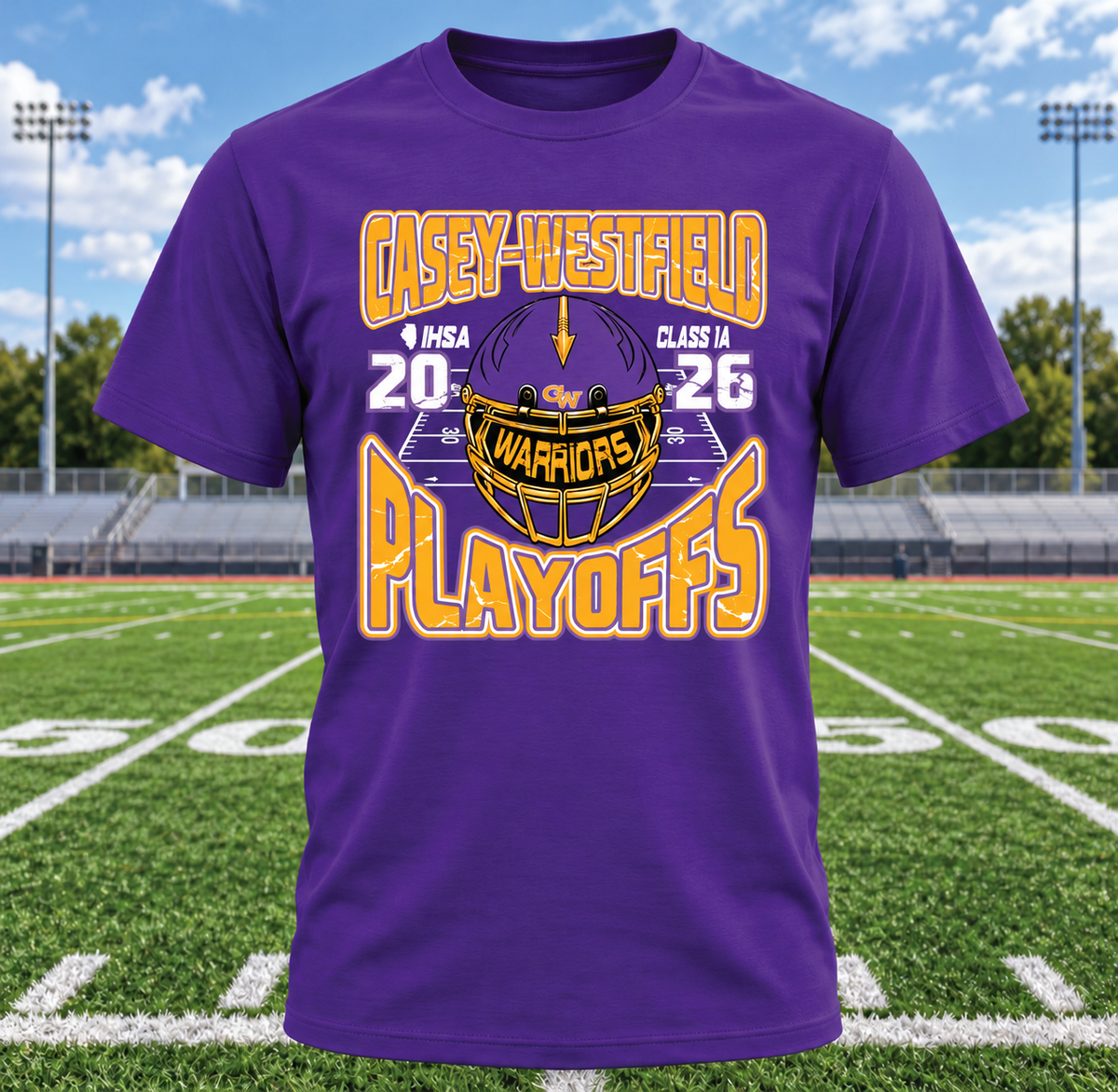 2026 CW Warrior Football Playoff Apparel