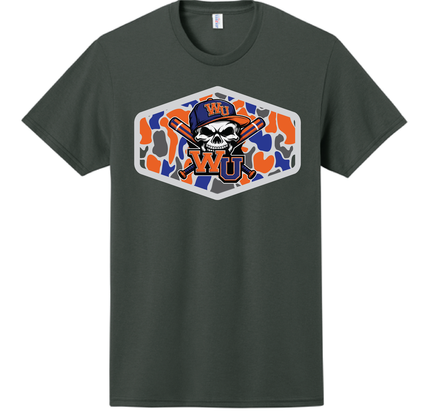 2026 WUO Baseball-Charcoal Apparel