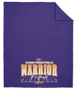 2024 Warrior Football Blanket