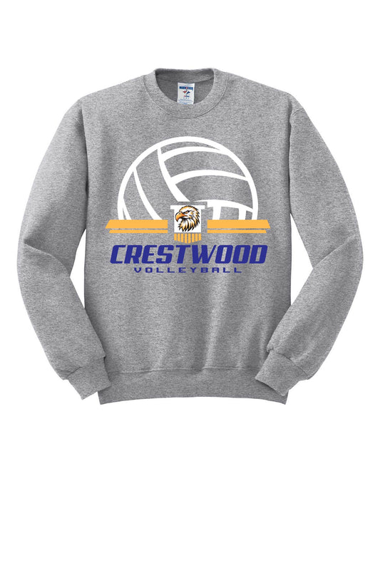 2025 Crestwood Eagles Volleyball-Grey