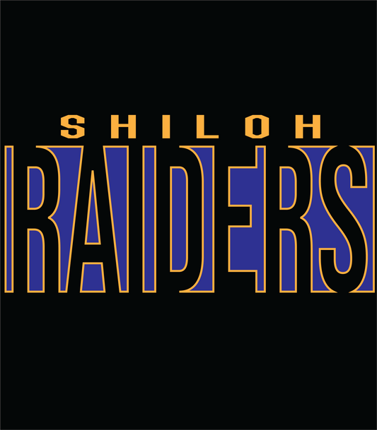 2025 BOOSTER CLUB STORE- SHILOH RAIDERS DESIGN