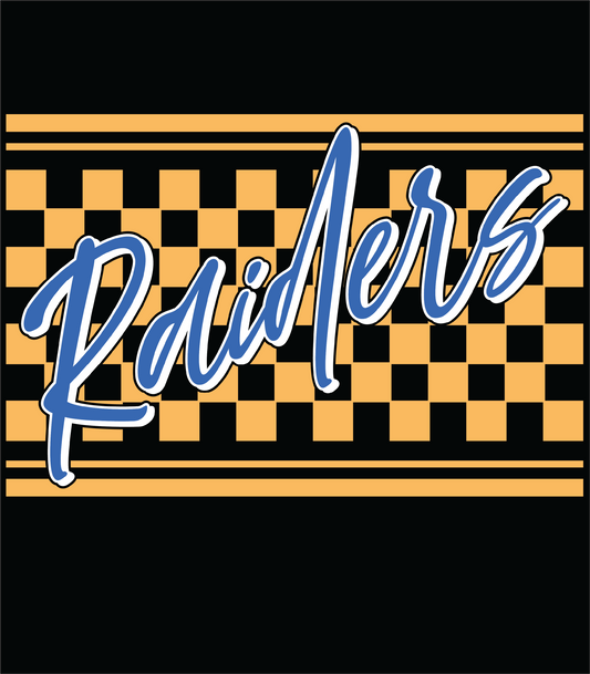 2025 BOOSTER CLUB STORE- RAIDERS CHECKERED