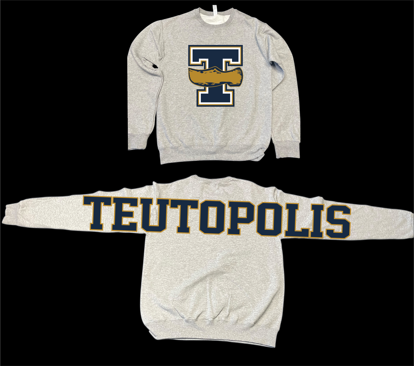 SCHOOL MASCOT LARGE PRINT CREWS-ALL PRINT WILL BE DISTRESSED. DUE TO HIGH DEMAND PLEASE ALLOW 10 BUSINESS DAYS FOR PRODUCTION BEFORE SHIPPED VIA UPS. PLEASE LEAVE YOUR CONTACT INFORMATION DURING CHECKOUT.