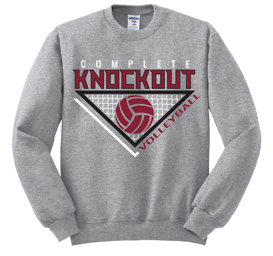 2025 Complete Knockout Volleyball Club-Gray Design