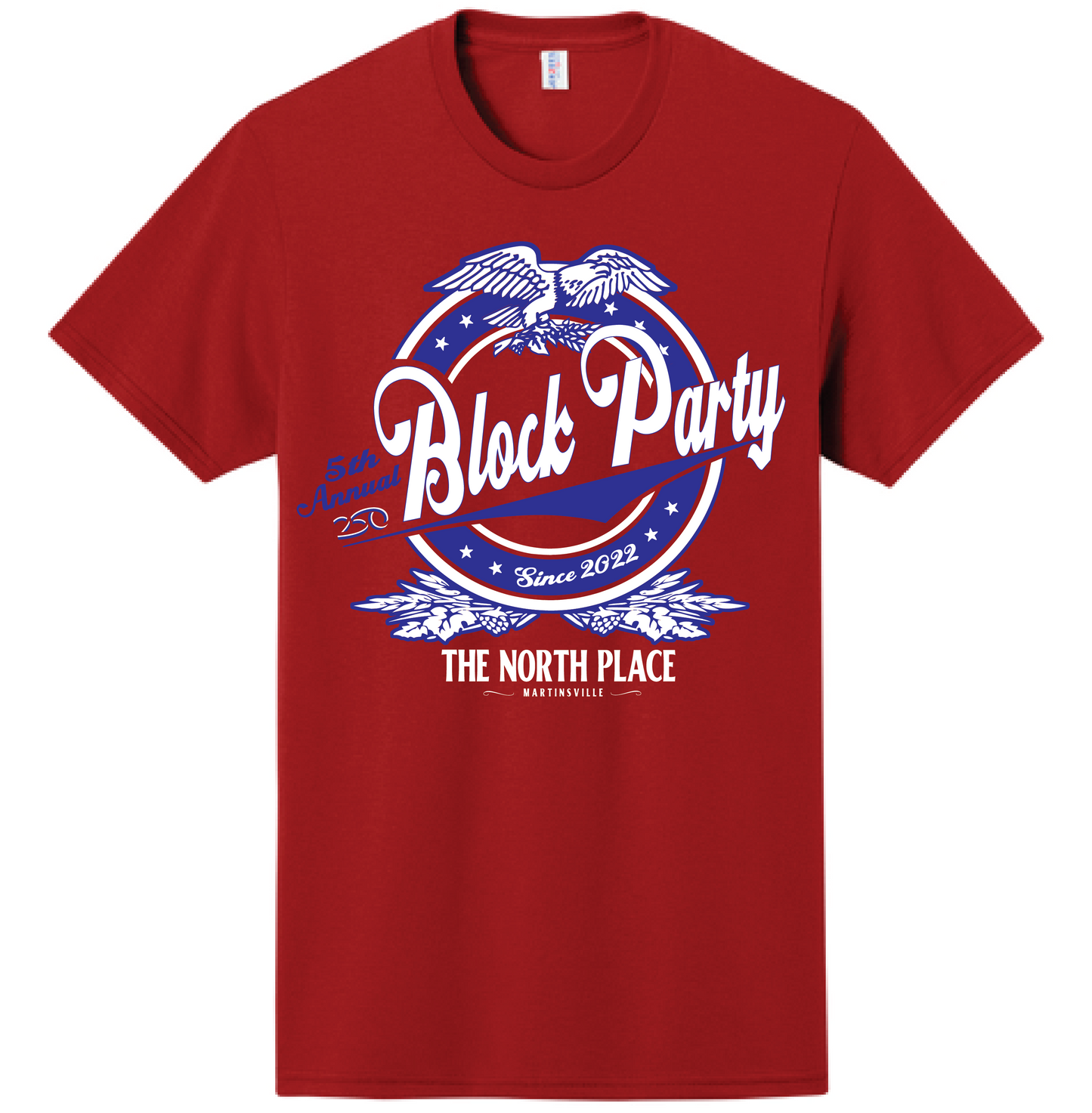 5th Annual Block Party T-shirt