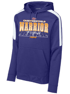 2024 Warrior Football Two Tone Dri Fit Hoodie