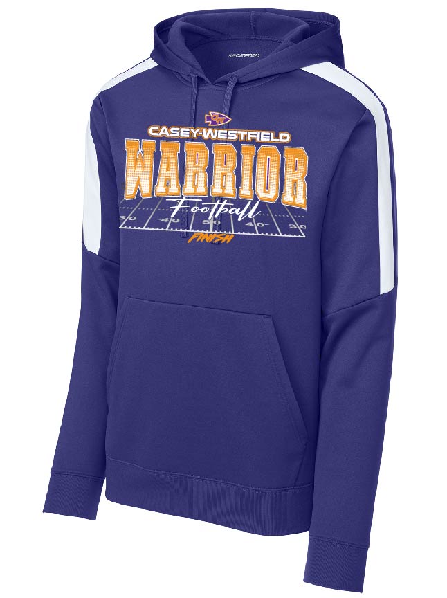 2024 Warrior Football Two Tone Dri Fit Hoodie