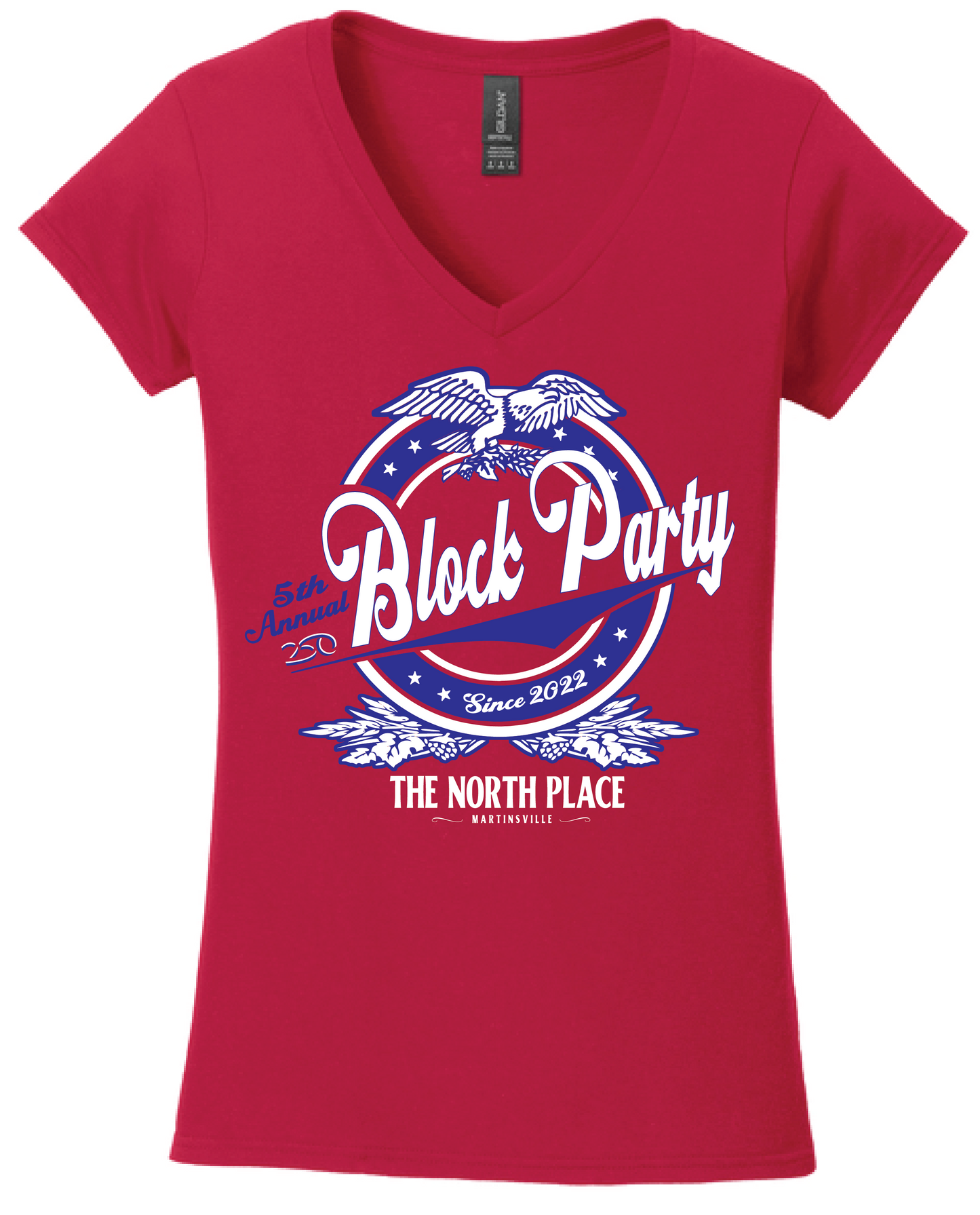 5th Annual Block Party T-shirt